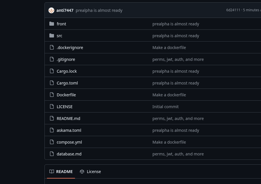 TheAntium Github Screen